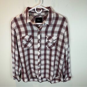 RAILS Plaid Long Sleeve Button Down Shirt